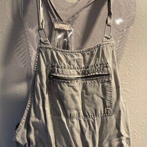 Lovestitch Khaki Overalls Sz M